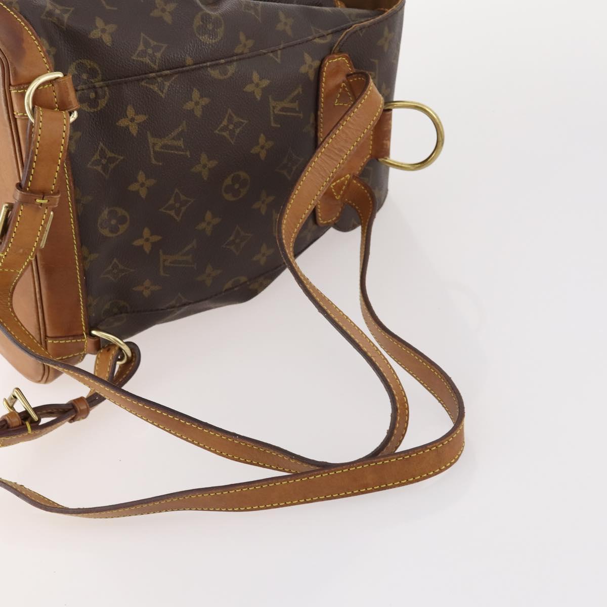 LOUIS VUITTON Monogram Montsouris MM Backpack M51136 LV Auth 171516A