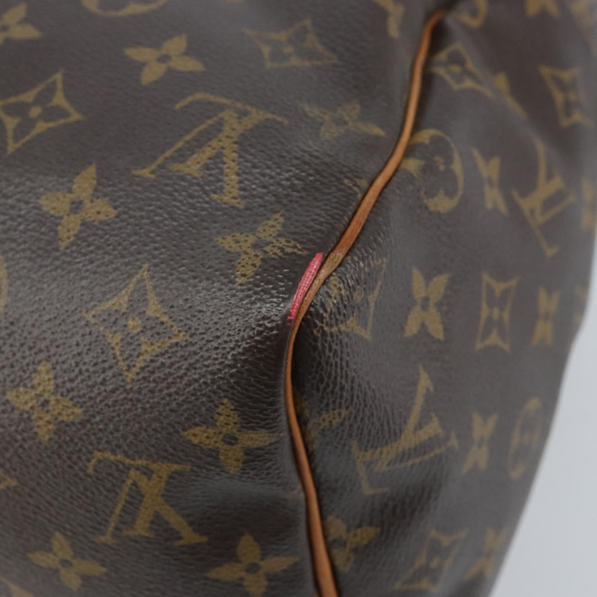 LOUIS VUITTON Monogram V Line Speedy 30 Hand Bag Pink LV Auth 171531A