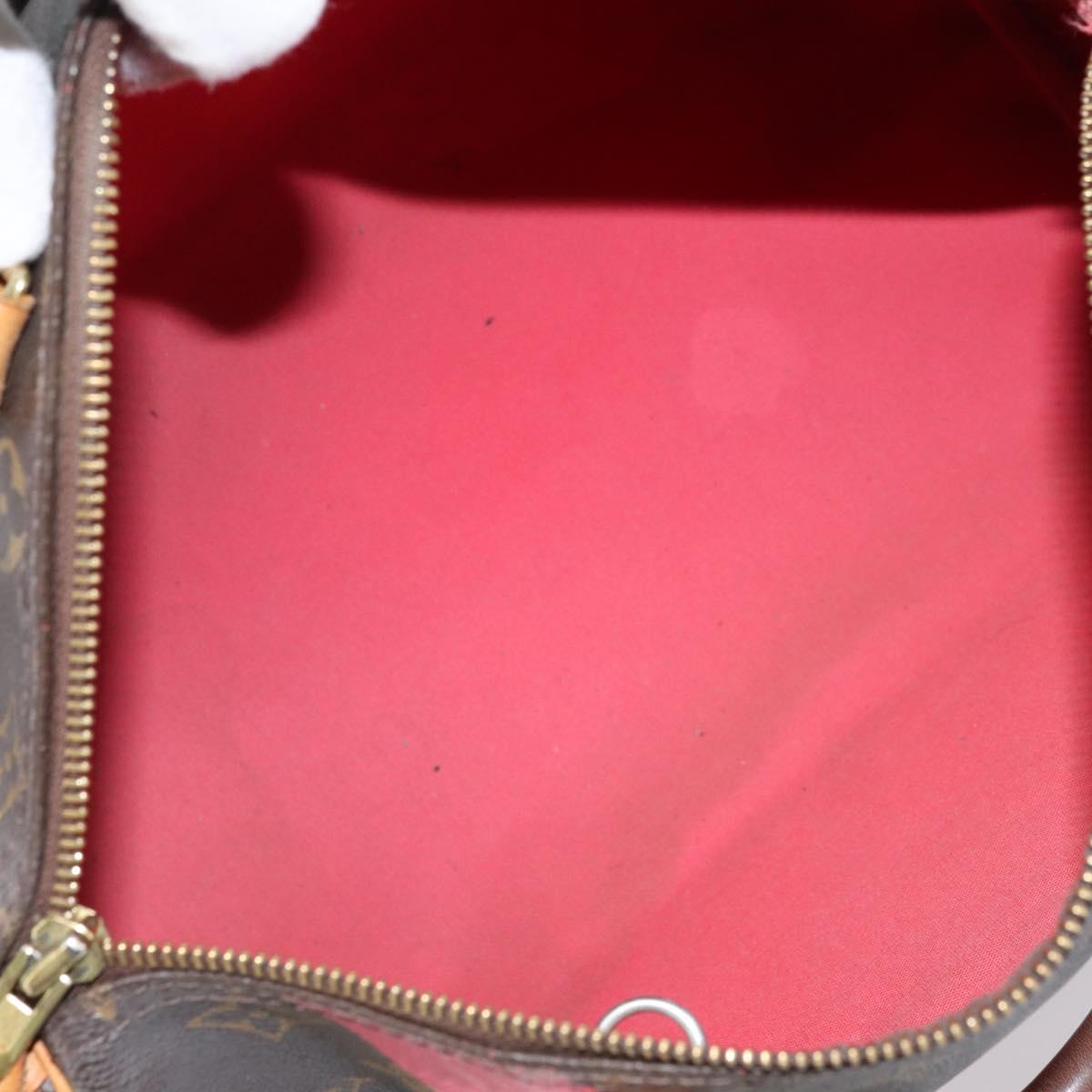 LOUIS VUITTON Monogram V Line Speedy 30 Hand Bag Pink LV Auth 171531A