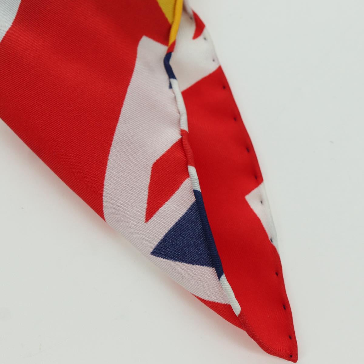 LOUIS VUITTON Bijoux Sac Flags Charm Silk Multicolor MP2485 LV Auth 171534SAM