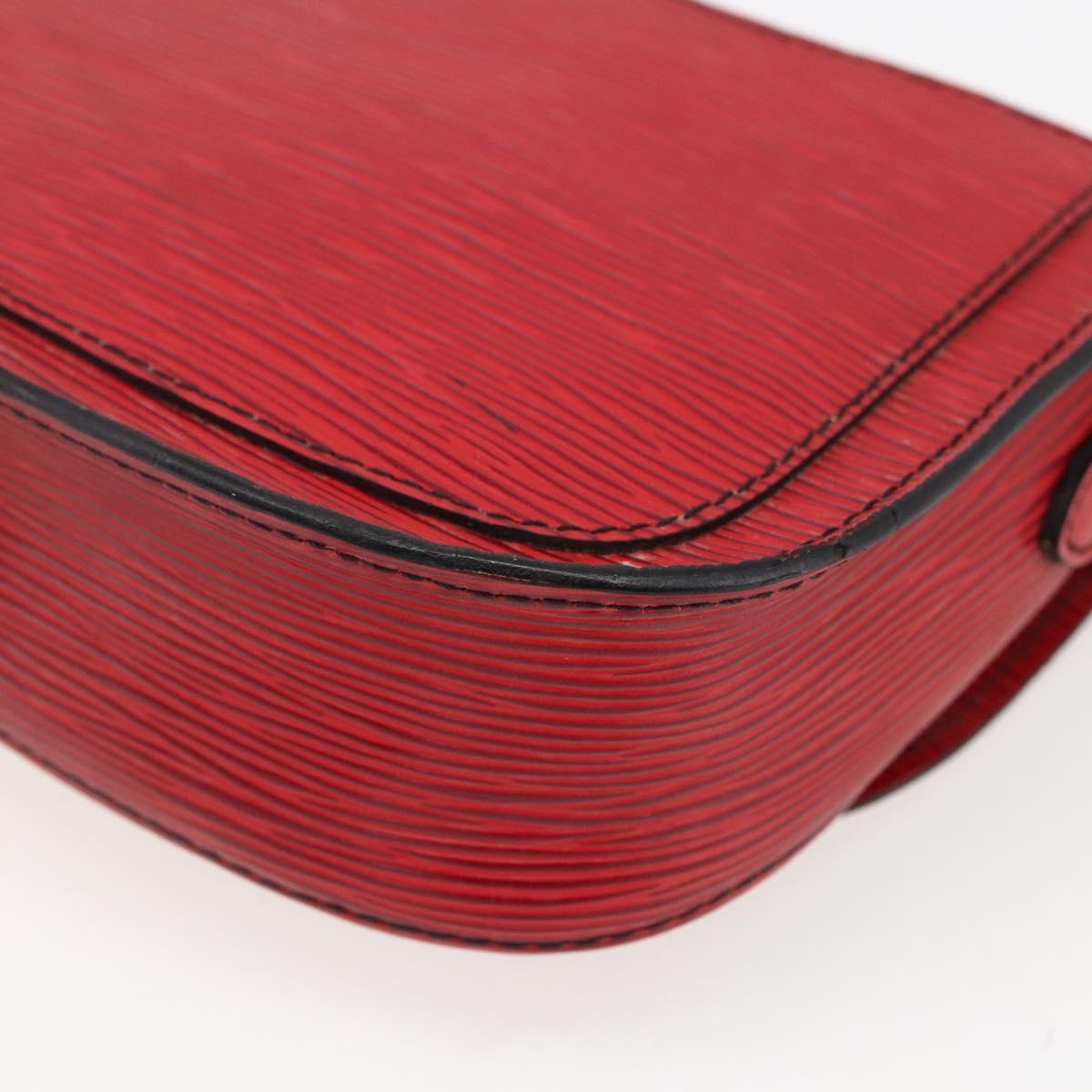 LOUIS VUITTON Epi Saint Cloud PM Shoulder Bag Red M52217 LV Auth 171556