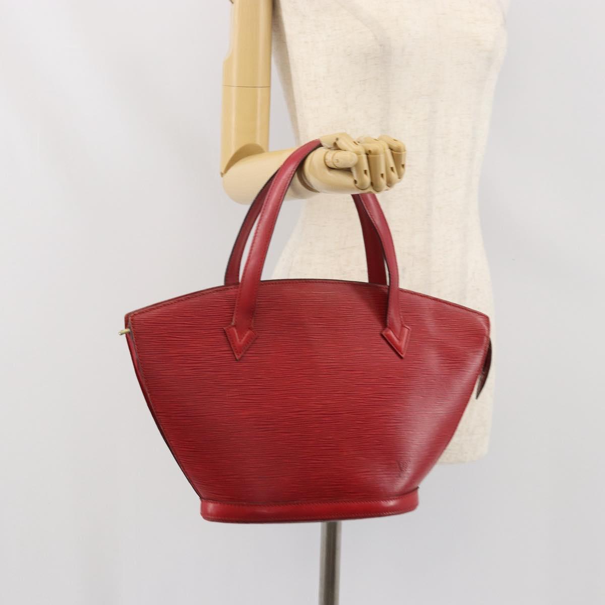 LOUIS VUITTON Epi Saint Jacques Shoulder Bag Red M52277 LV Auth 171557