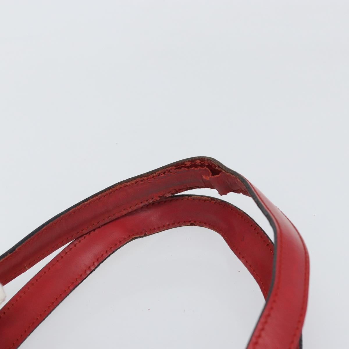 LOUIS VUITTON Epi Saint Jacques Shoulder Bag Red M52277 LV Auth 171557