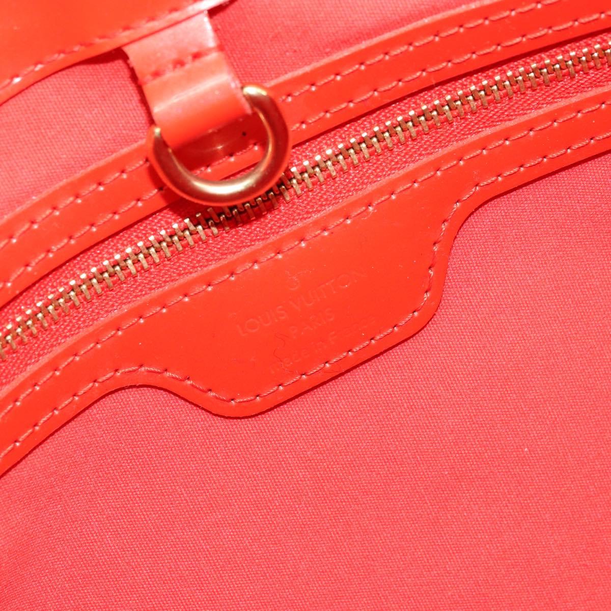 LOUIS VUITTON Monogram Vernis Wilshire PM Bag Orenge Sunset M93644 Auth 171567