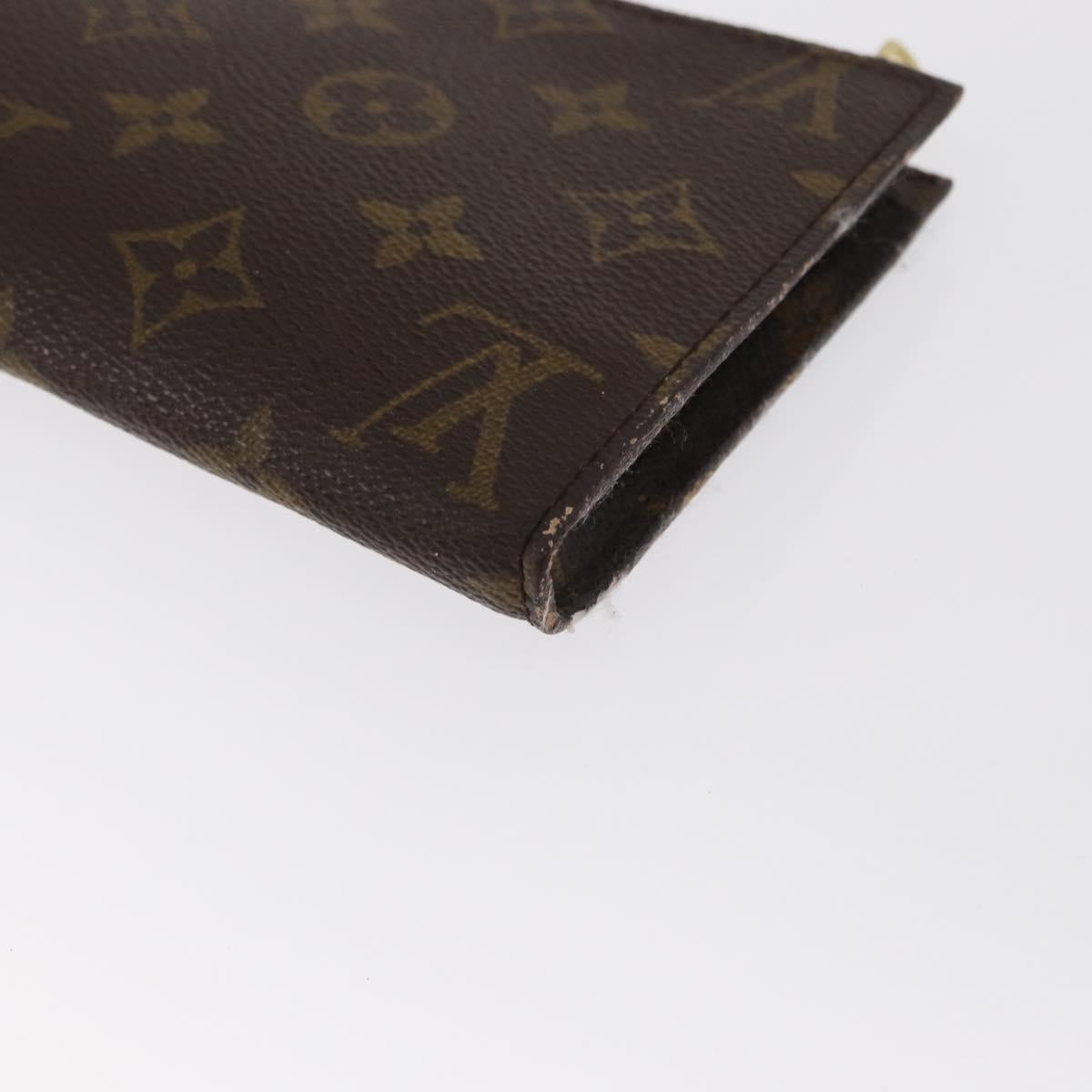 LOUIS VUITTON Monogram Bucket GM Accessory Pouch LV Auth 171581