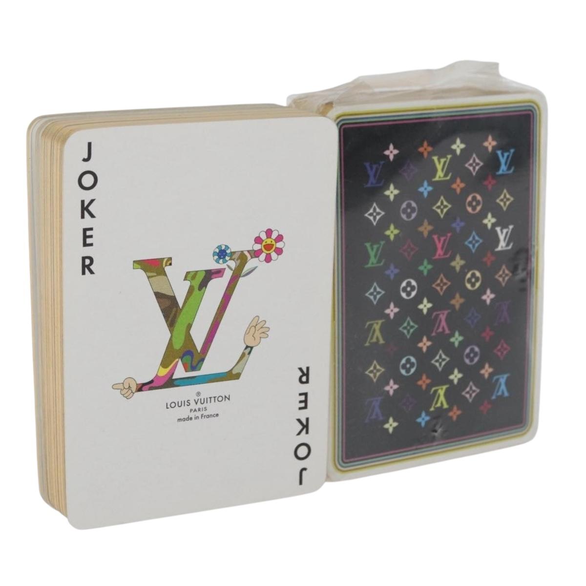 LOUIS VUITTON Playing Cards Multicolor LV Auth 171589