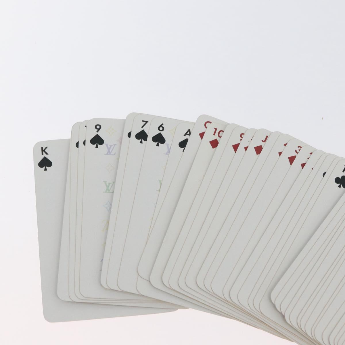 LOUIS VUITTON Playing Cards Multicolor LV Auth 171589