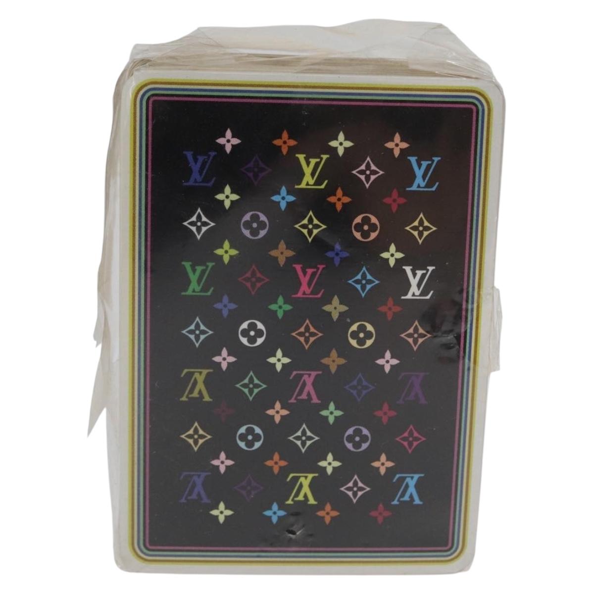 LOUIS VUITTON Playing Cards Multicolor LV Auth 171589
