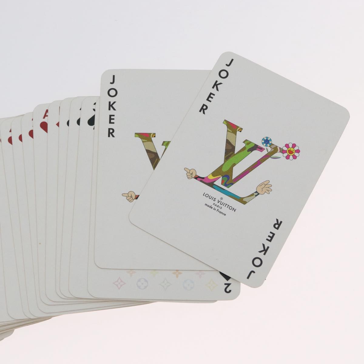 LOUIS VUITTON Playing Cards Multicolor LV Auth 171589