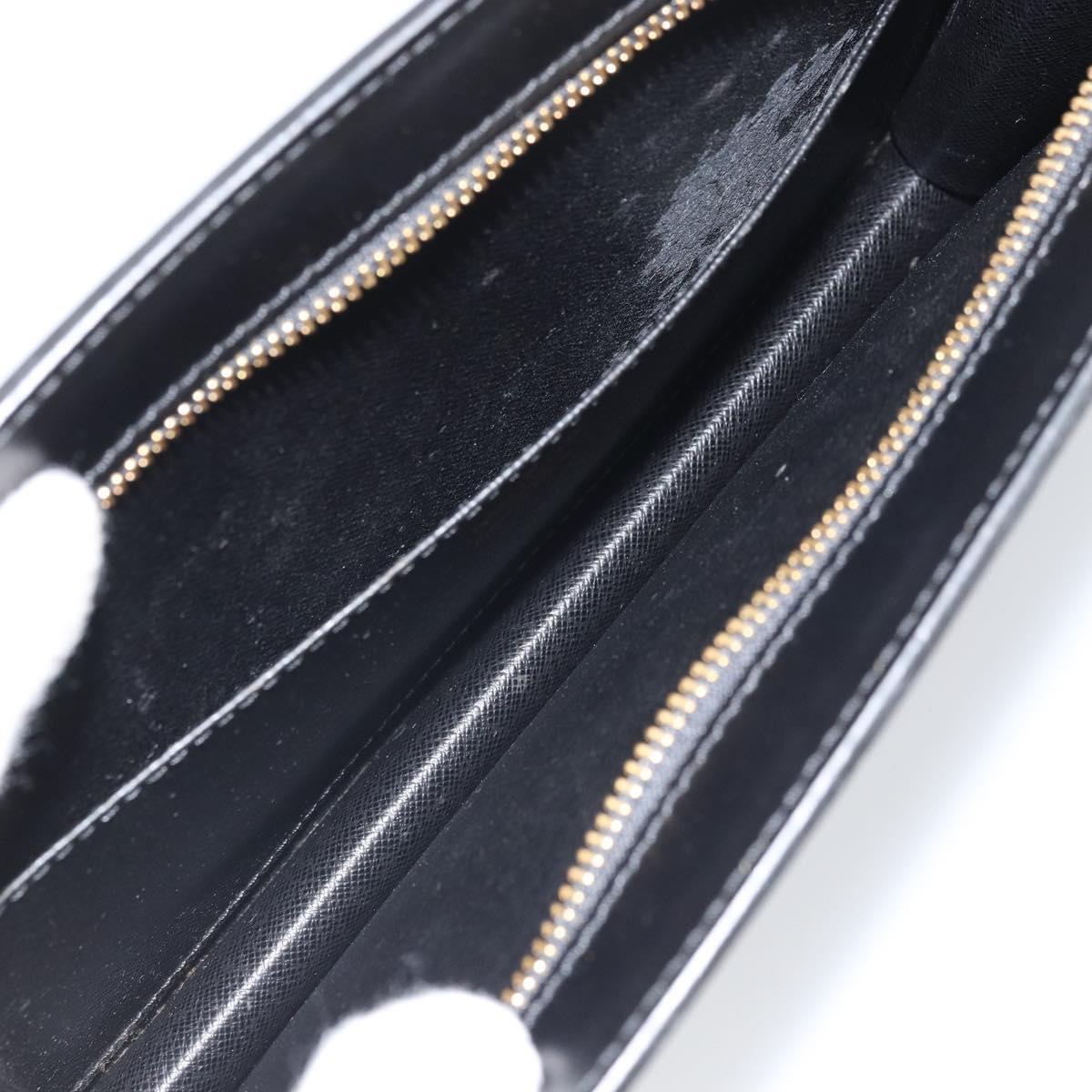 LOUIS VUITTON Epi Pochette Homme Clutch Bag Black M52522 LV Auth 171613