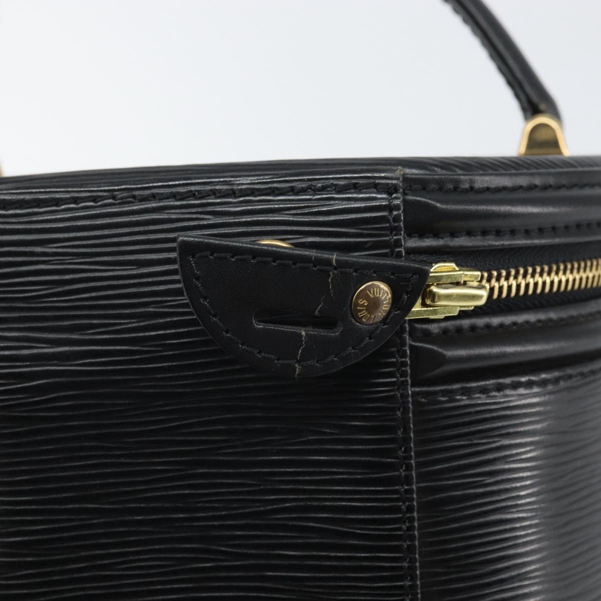 LOUIS VUITTON Epi Cannes Hand Bag Black M48032 LV Auth 171621