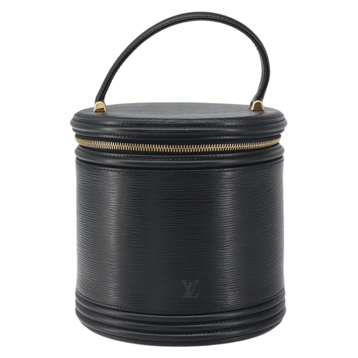 LOUIS VUITTON Epi Cannes Hand Bag Black M48032 LV Auth 171621