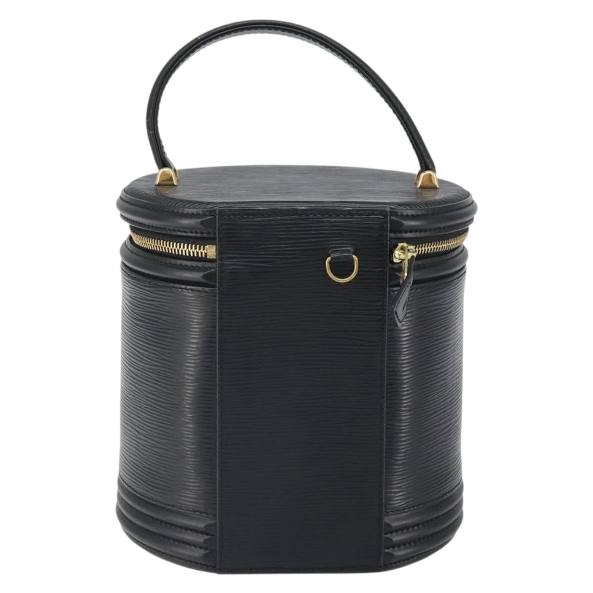 LOUIS VUITTON Epi Cannes Hand Bag Black M48032 LV Auth 171621