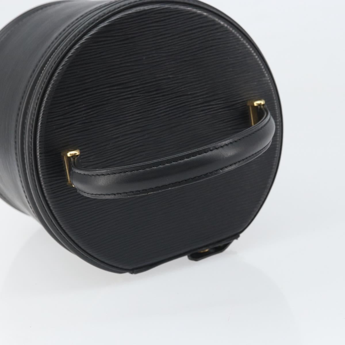LOUIS VUITTON Epi Cannes Hand Bag Black M48032 LV Auth 171621