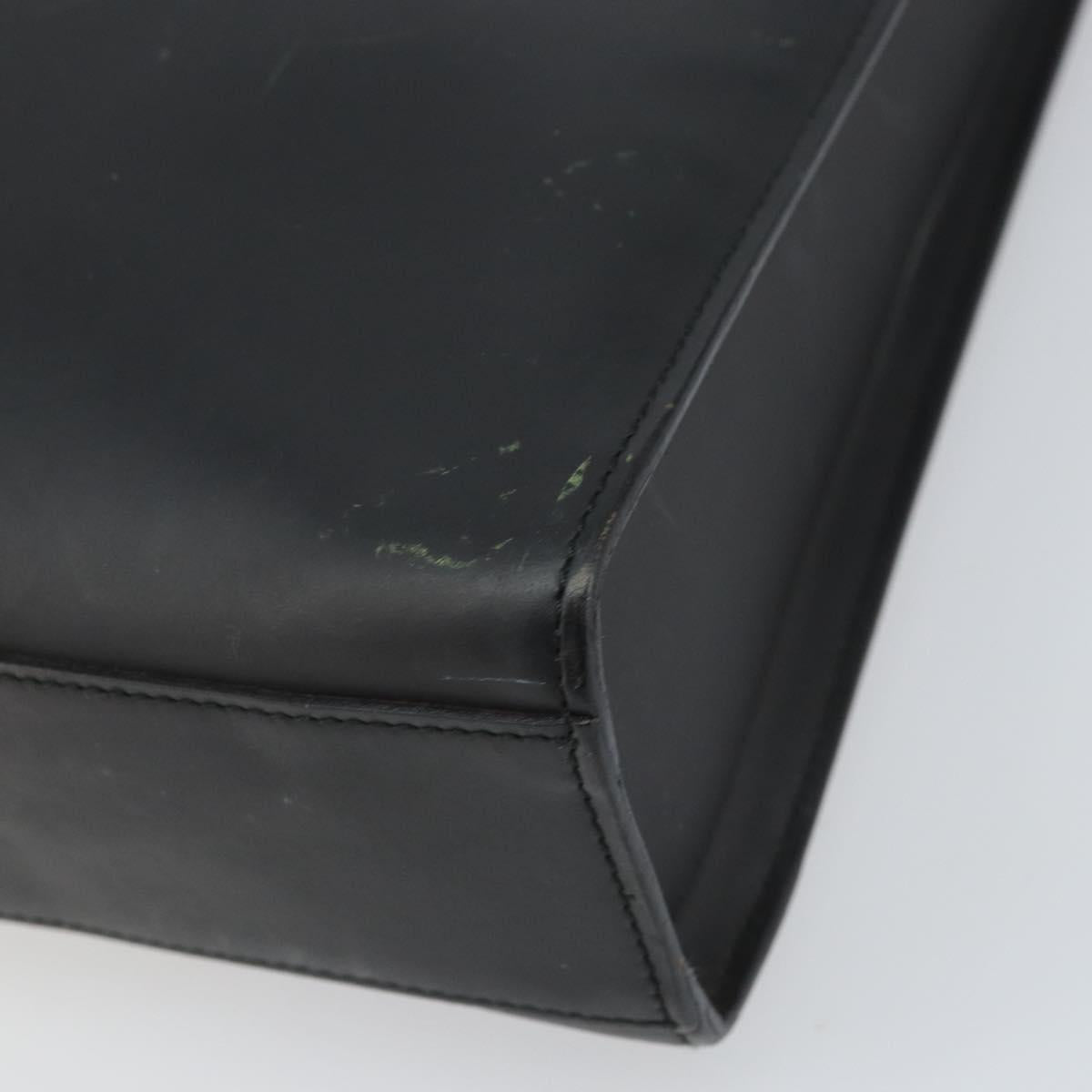 GUCCI Hand Bag Leather Black 001 3066 Auth 171640