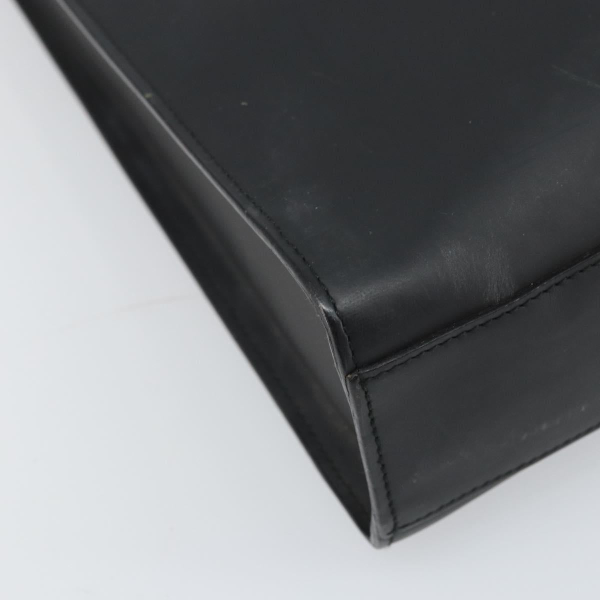 GUCCI Hand Bag Leather Black 001 3066 Auth 171640