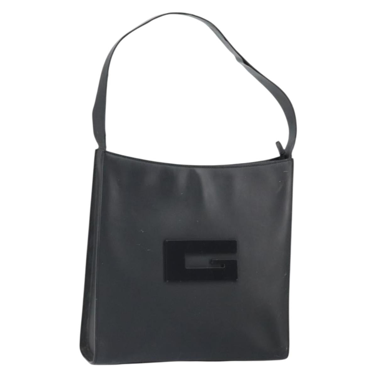 GUCCI Hand Bag Leather Black 001 3066 Auth 171640