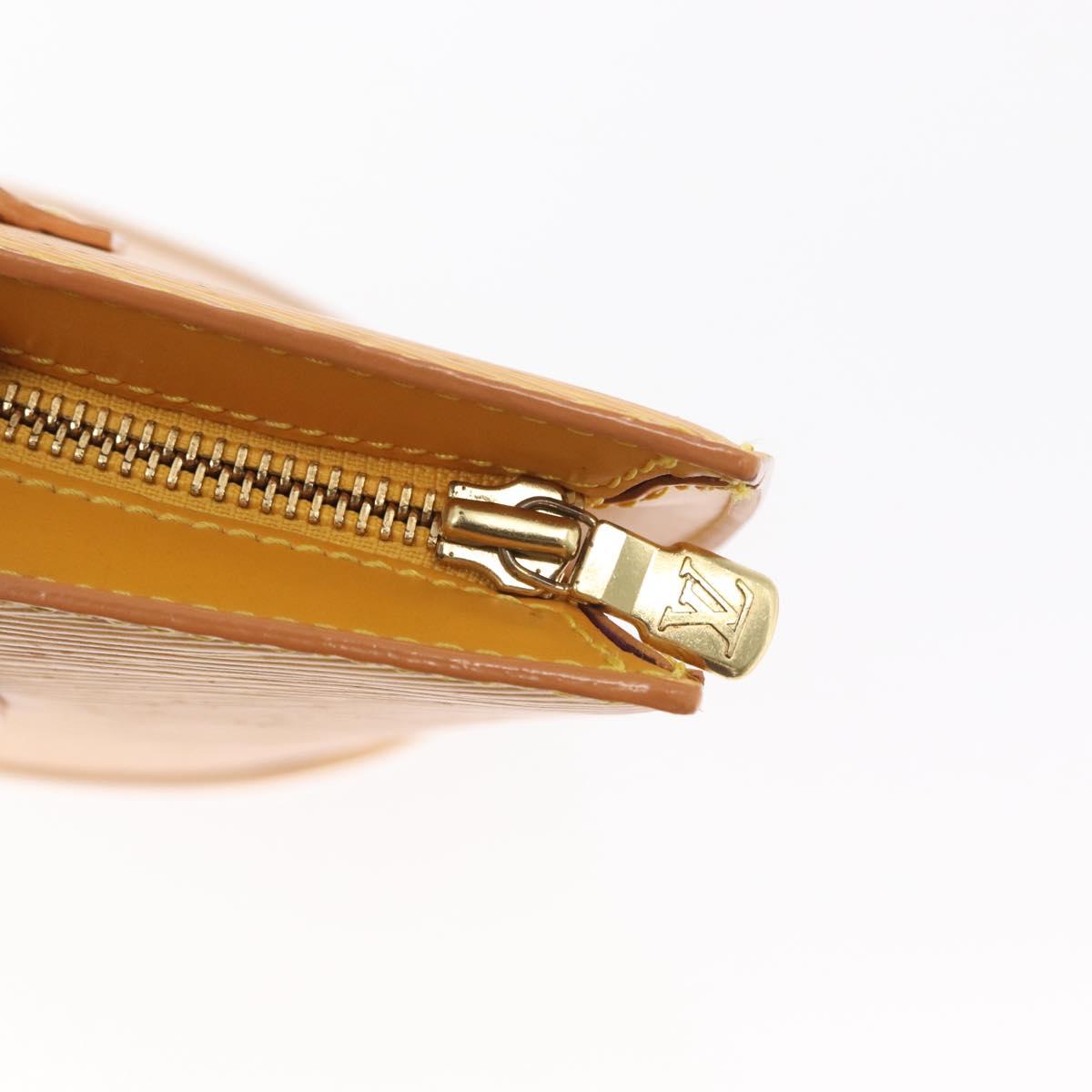LOUIS VUITTON Epi Saint Jacques Shopping Shoulder Bag Yellow M52269 Auth 171683