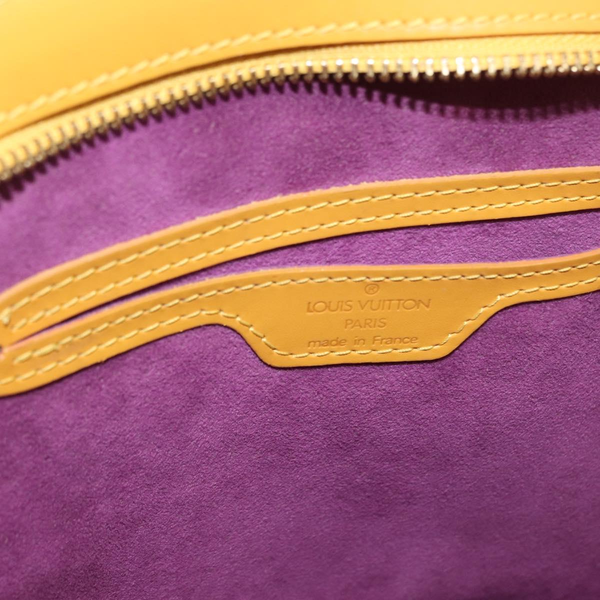 LOUIS VUITTON Epi Saint Jacques Shopping Shoulder Bag Yellow M52269 Auth 171683