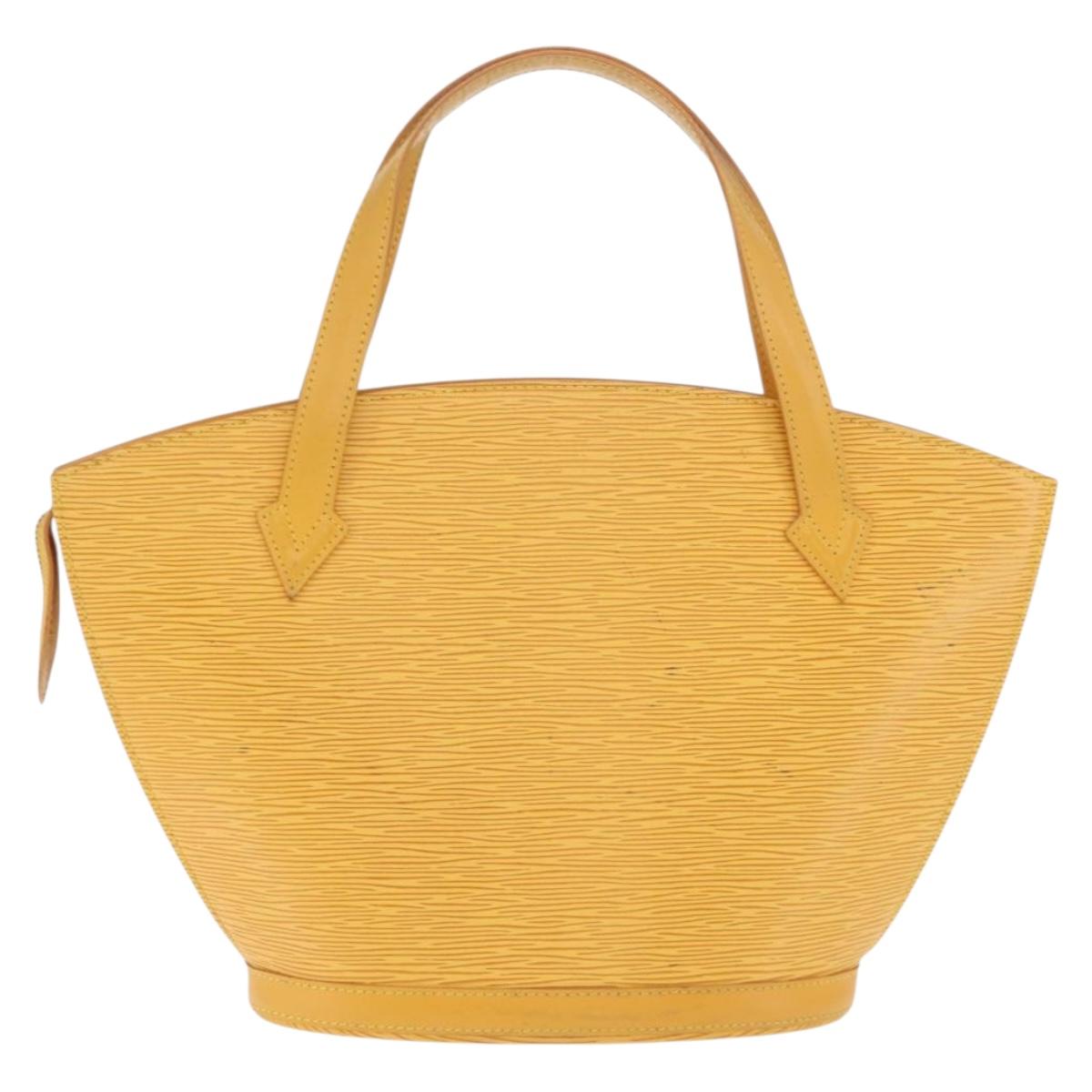 LOUIS VUITTON Epi Saint Jacques Shopping Shoulder Bag Yellow M52269 Auth 171683
