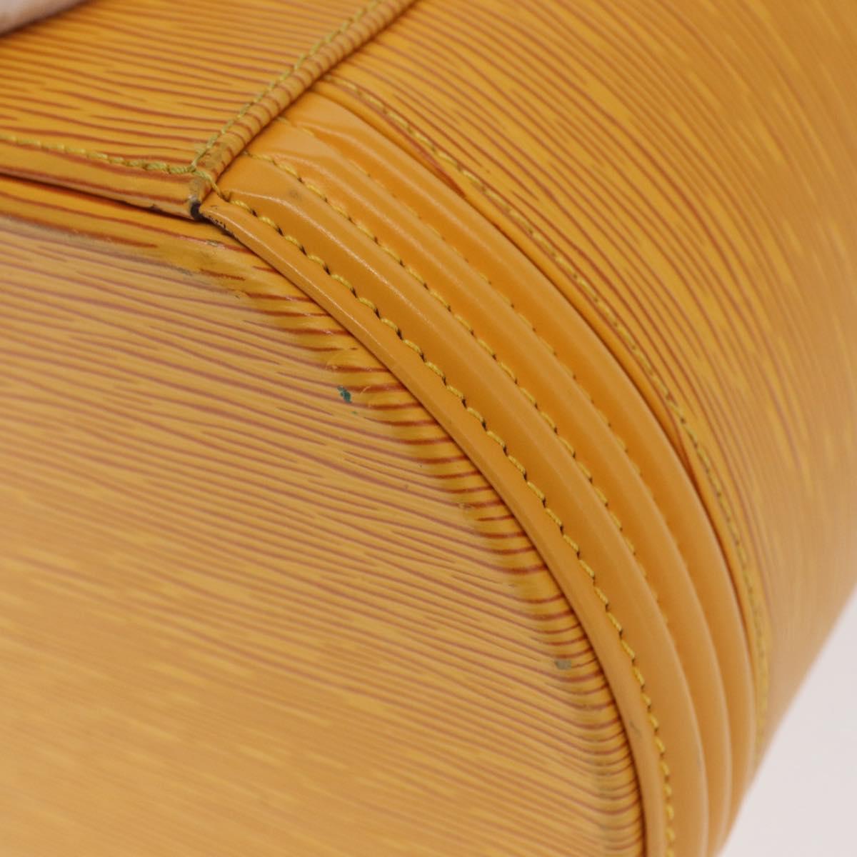 LOUIS VUITTON Epi Cannes Hand Bag Yellow M48039 LV Auth 171684
