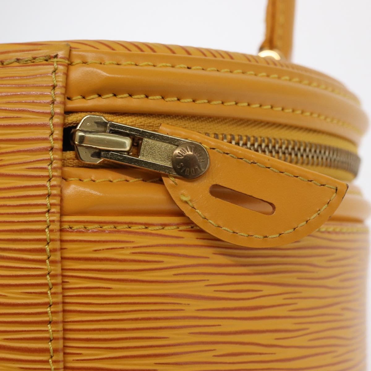 LOUIS VUITTON Epi Cannes Hand Bag Yellow M48039 LV Auth 171684