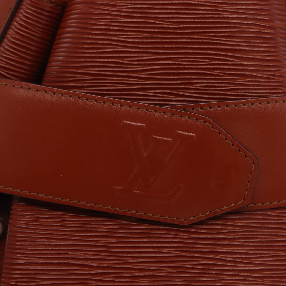 LOUIS VUITTON Epi Sac de Paul PM Shoulder Bag Brown M80203 LV Auth 171685