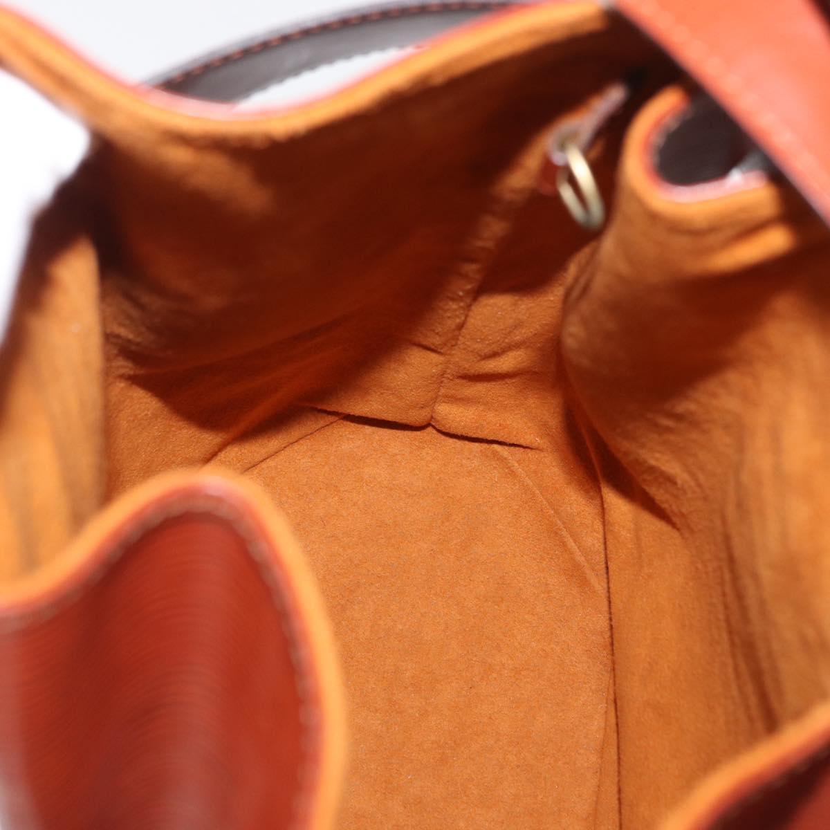 LOUIS VUITTON Epi Sac de Paul PM Shoulder Bag Brown M80203 LV Auth 171685