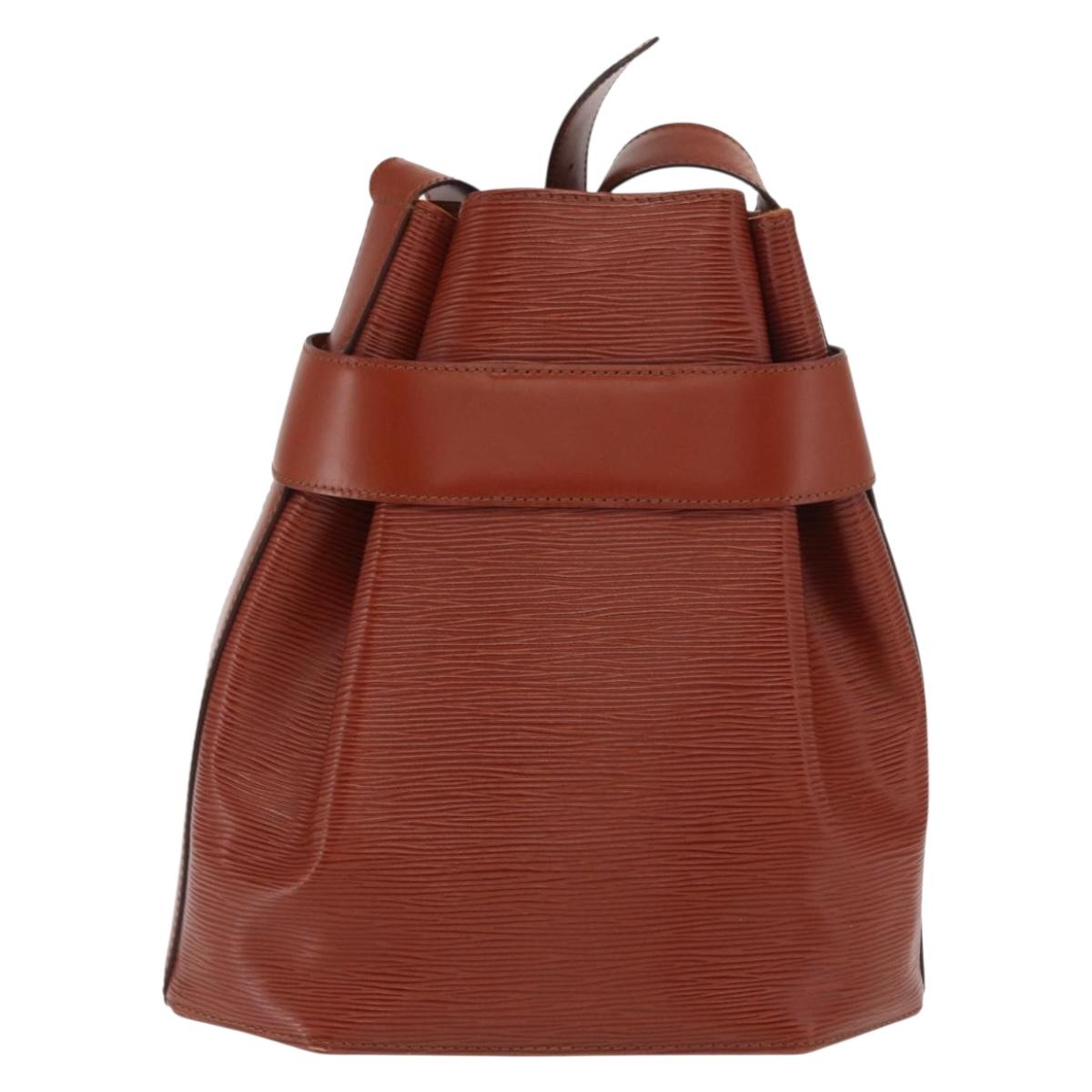 LOUIS VUITTON Epi Sac de Paul PM Shoulder Bag Brown M80203 LV Auth 171685