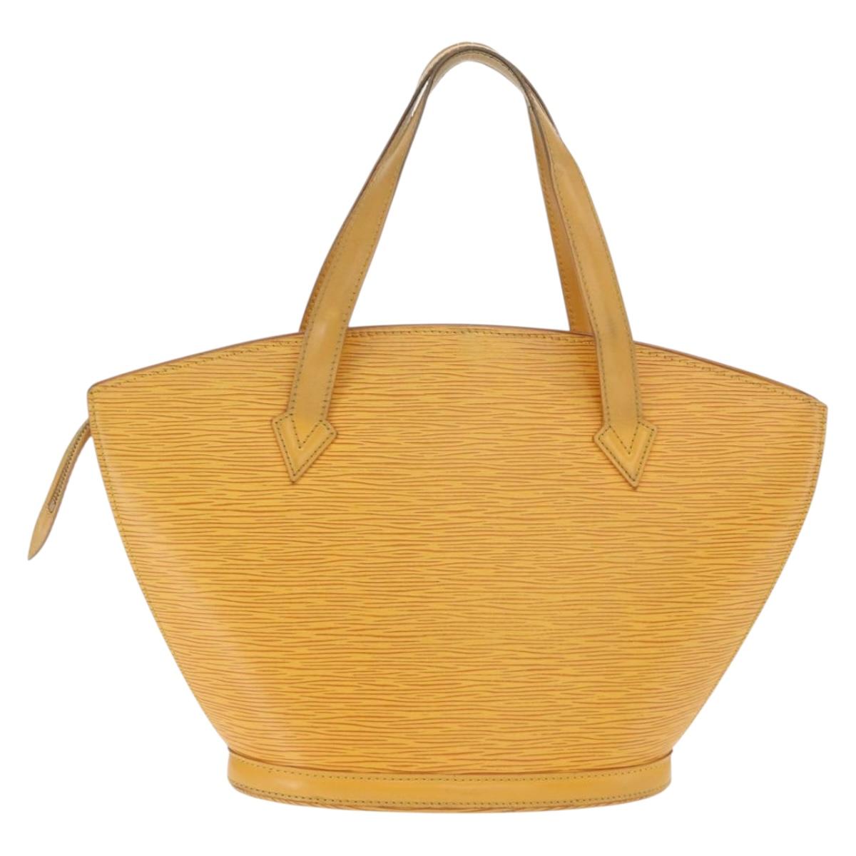 LOUIS VUITTON Epi Saint Jacques Shopping Shoulder Bag Yellow M52269 Auth 171686
