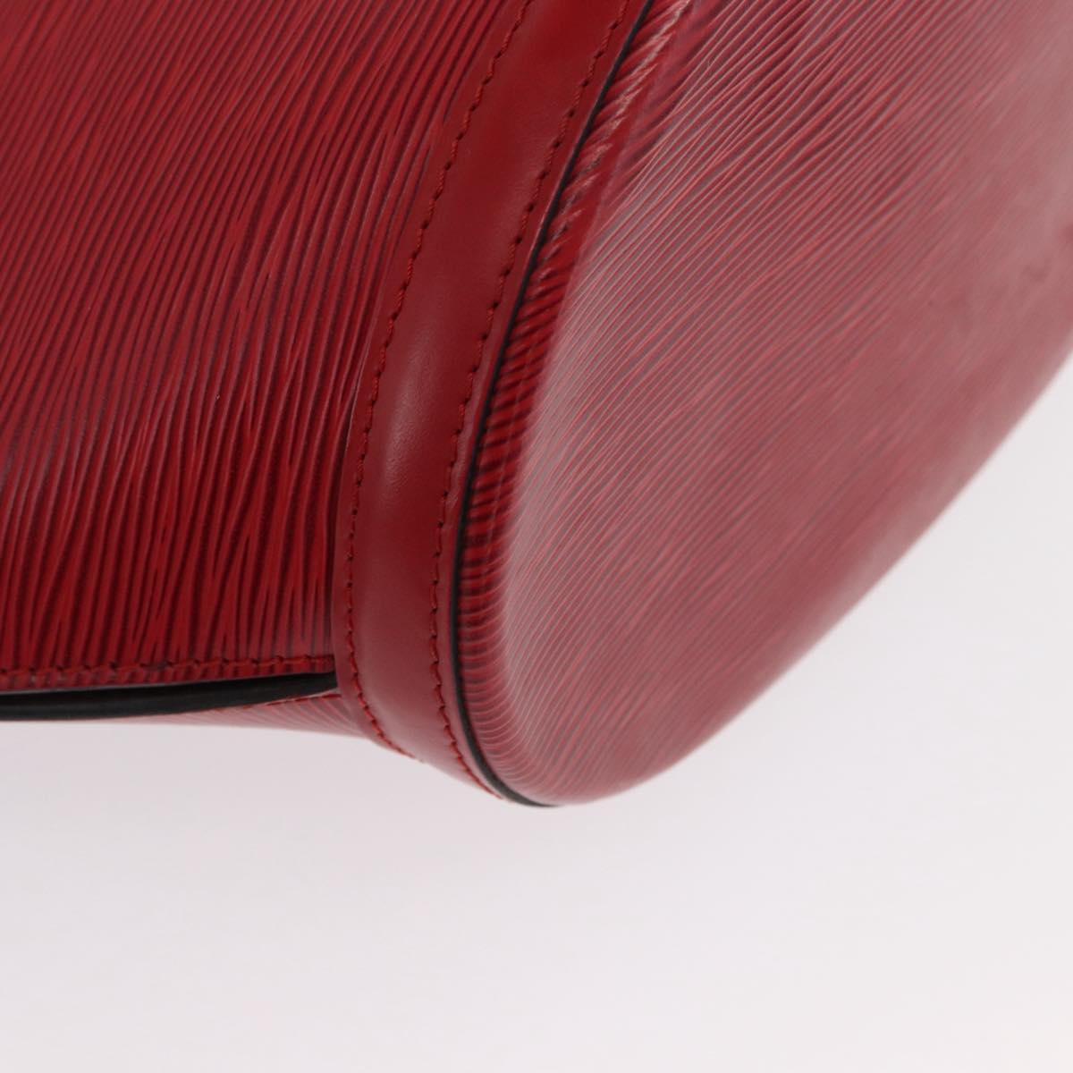 LOUIS VUITTON Epi Saint Jacques Shopping Shoulder Bag Red M52277 LV Auth 171688