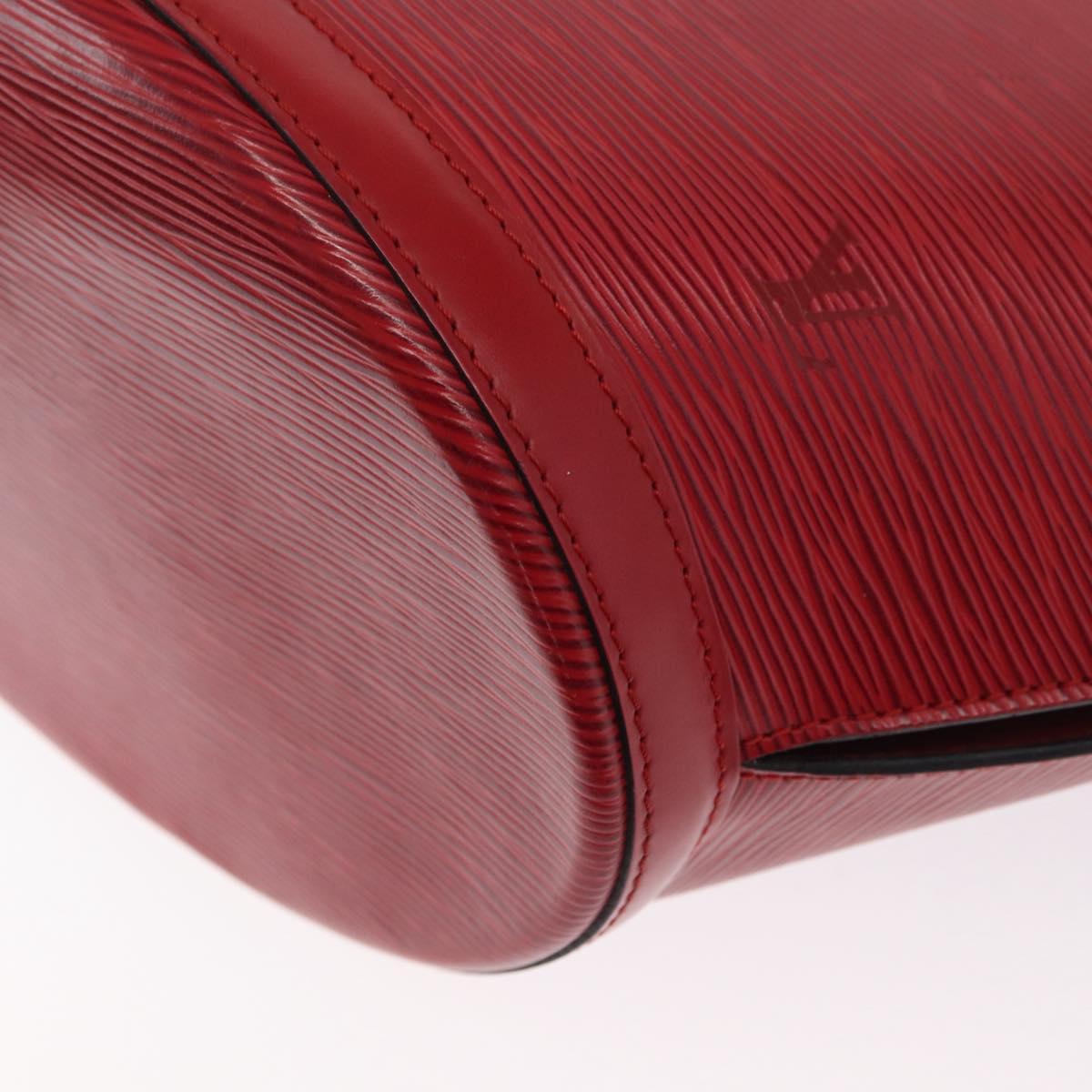 LOUIS VUITTON Epi Saint Jacques Shopping Shoulder Bag Red M52277 LV Auth 171688