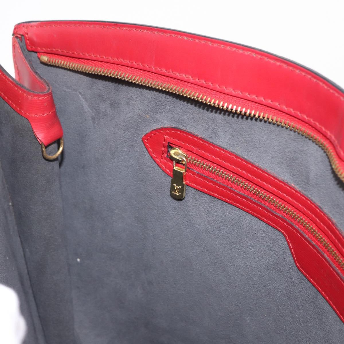 LOUIS VUITTON Epi Saint Jacques Shopping Shoulder Bag Red M52277 LV Auth 171688