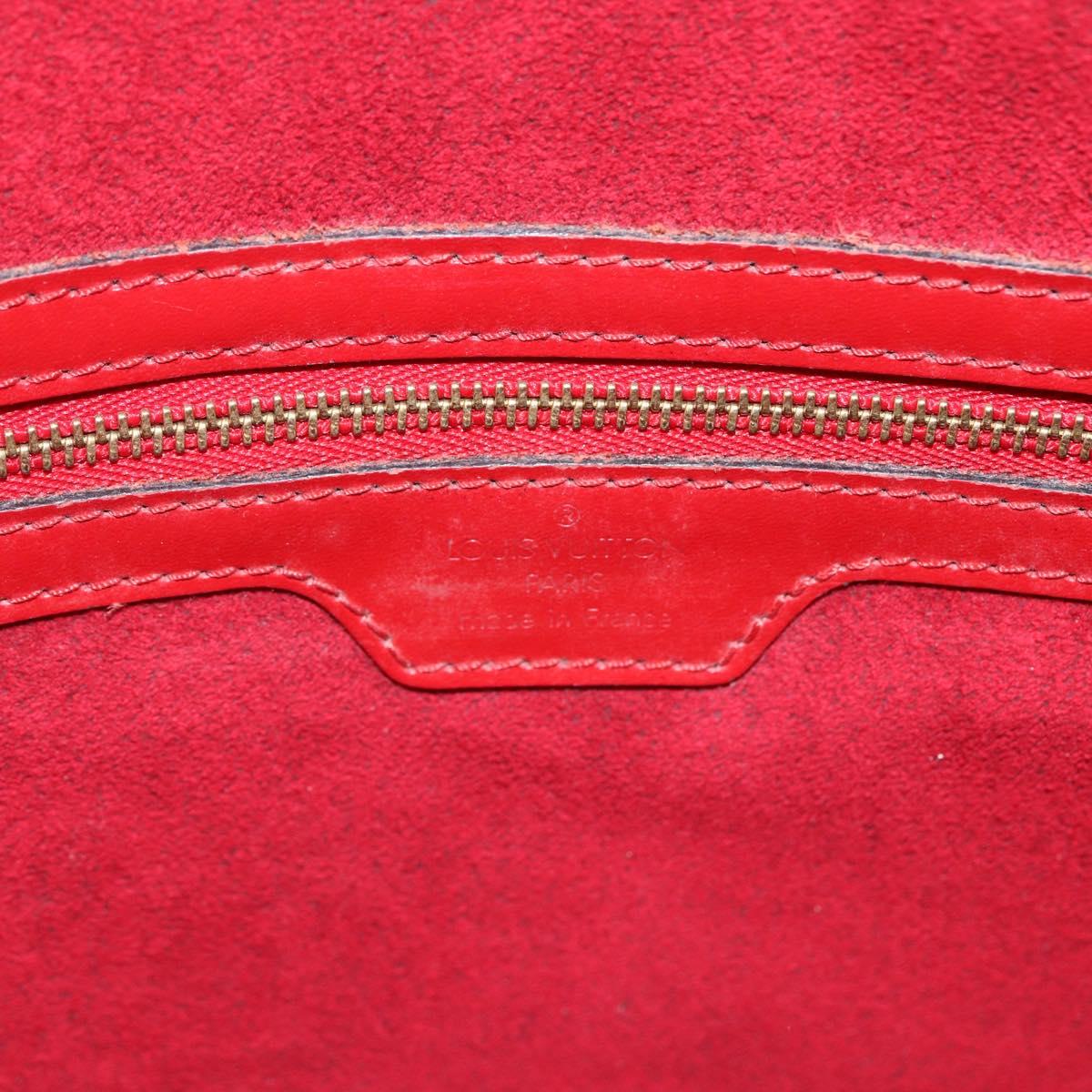 LOUIS VUITTON Epi Lussac Shoulder Bag Red M52287 LV Auth 171689