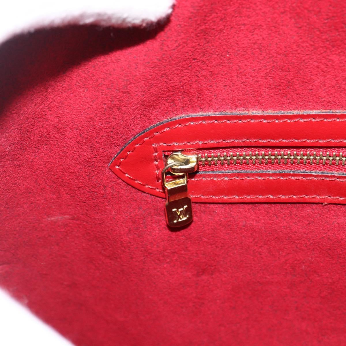LOUIS VUITTON Epi Lussac Shoulder Bag Red M52287 LV Auth 171689