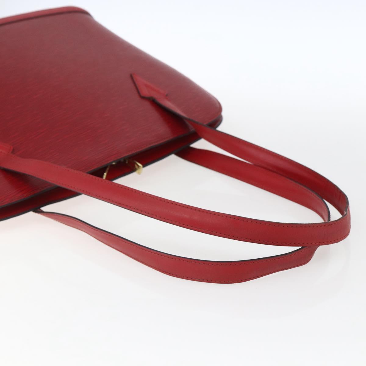 LOUIS VUITTON Epi Lussac Shoulder Bag Red M52287 LV Auth 171689