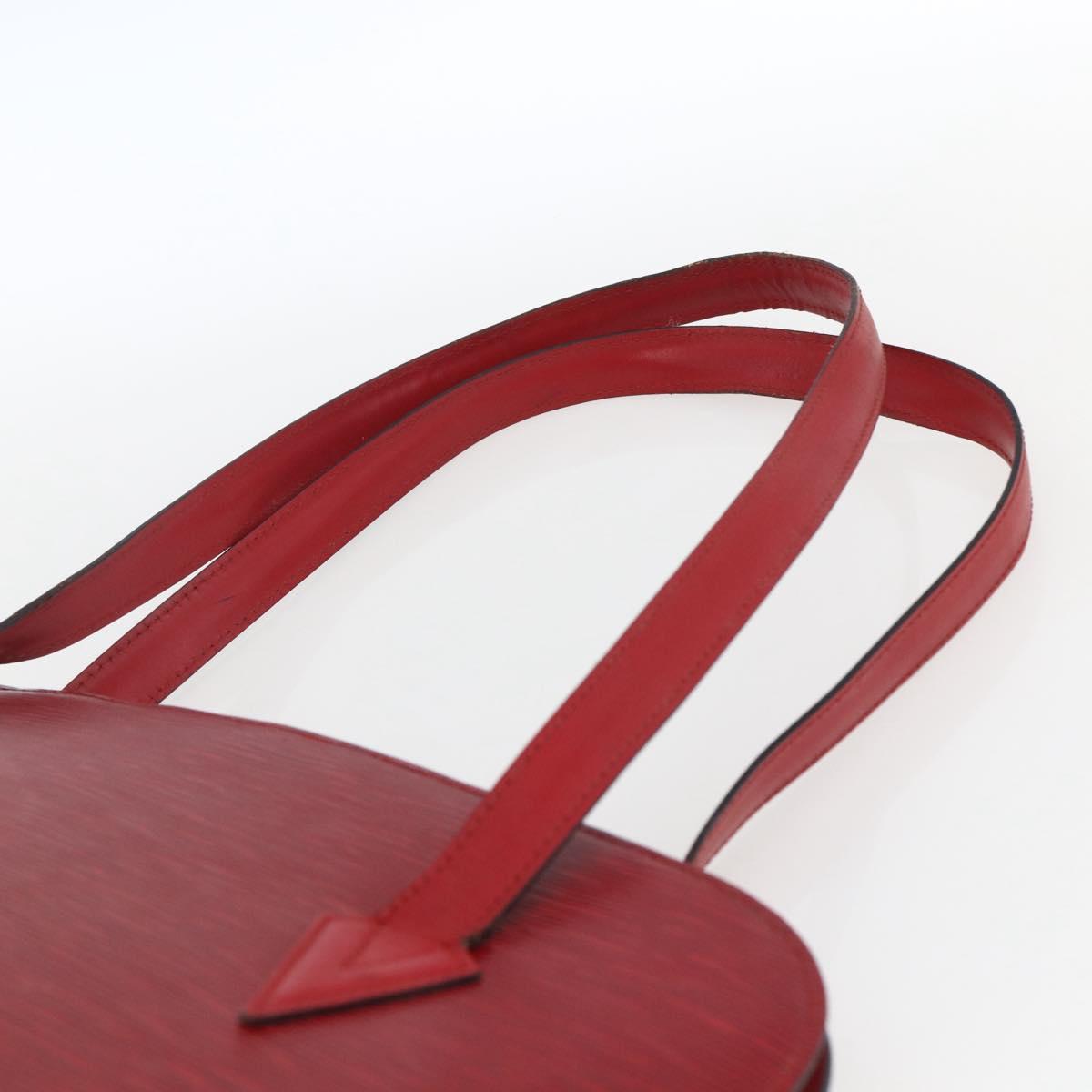 LOUIS VUITTON Epi Lussac Shoulder Bag Red M52287 LV Auth 171689