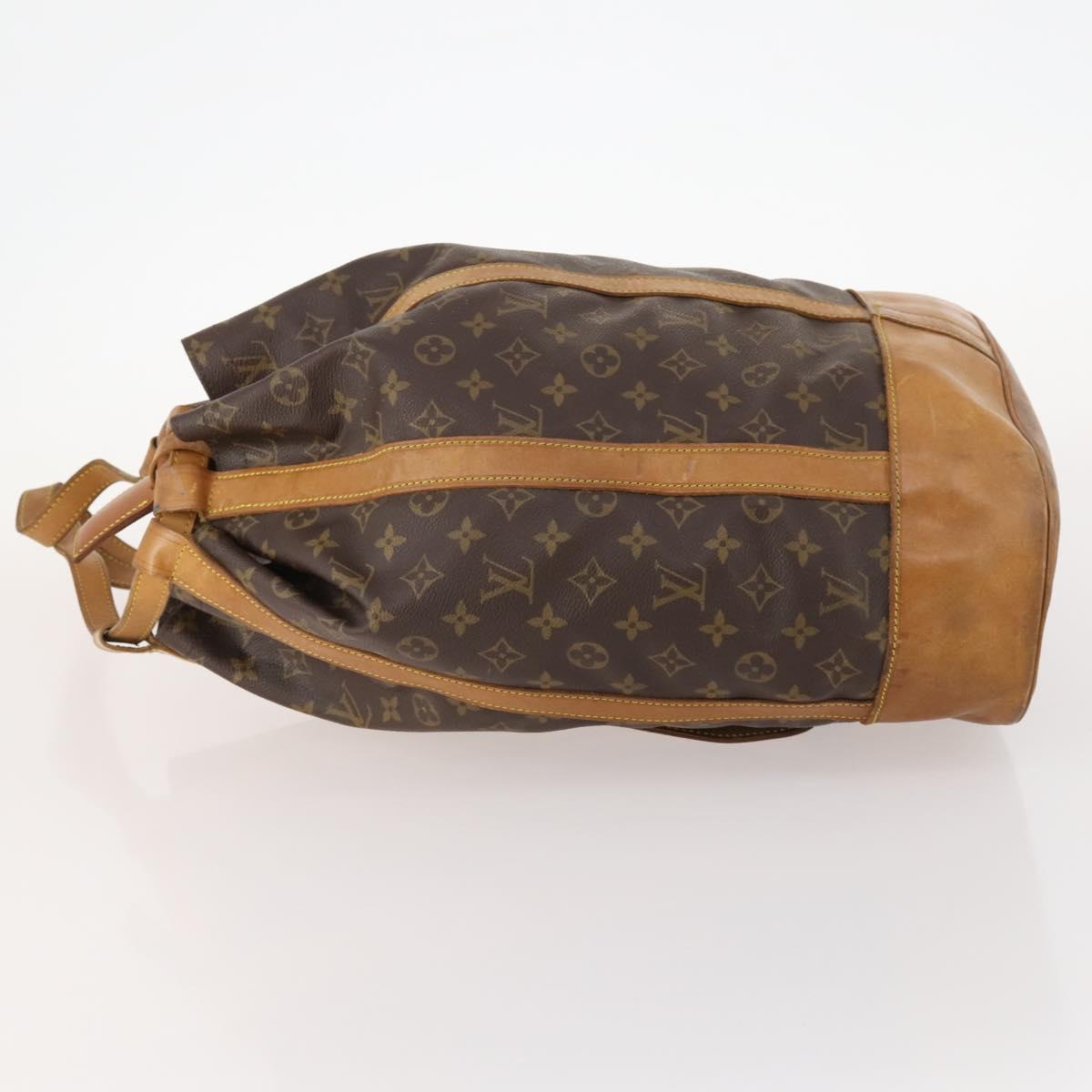 LOUIS VUITTON Monogram Randonnee GM Shoulder Bag M42244 LV Auth 171698