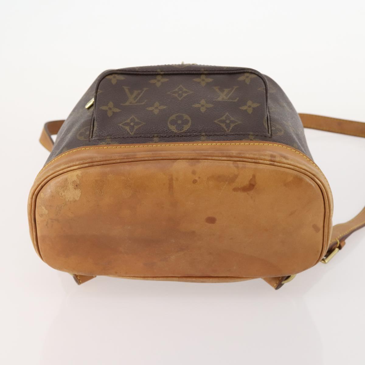LOUIS VUITTON Monogram Montsouris MM Backpack M51136 LV Auth 171700