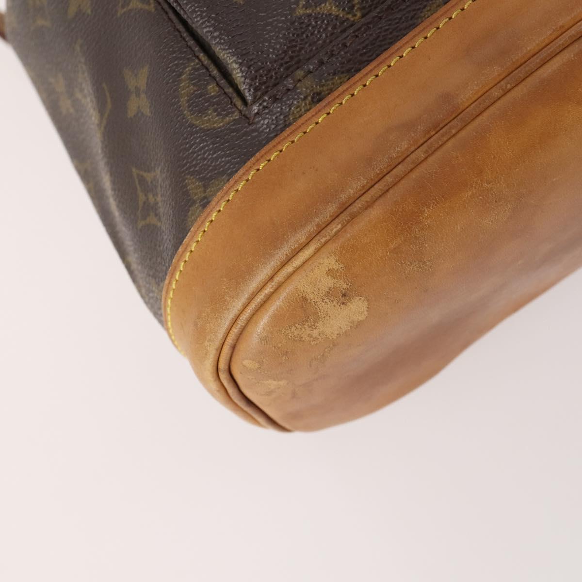 LOUIS VUITTON Monogram Montsouris MM Backpack M51136 LV Auth 171700