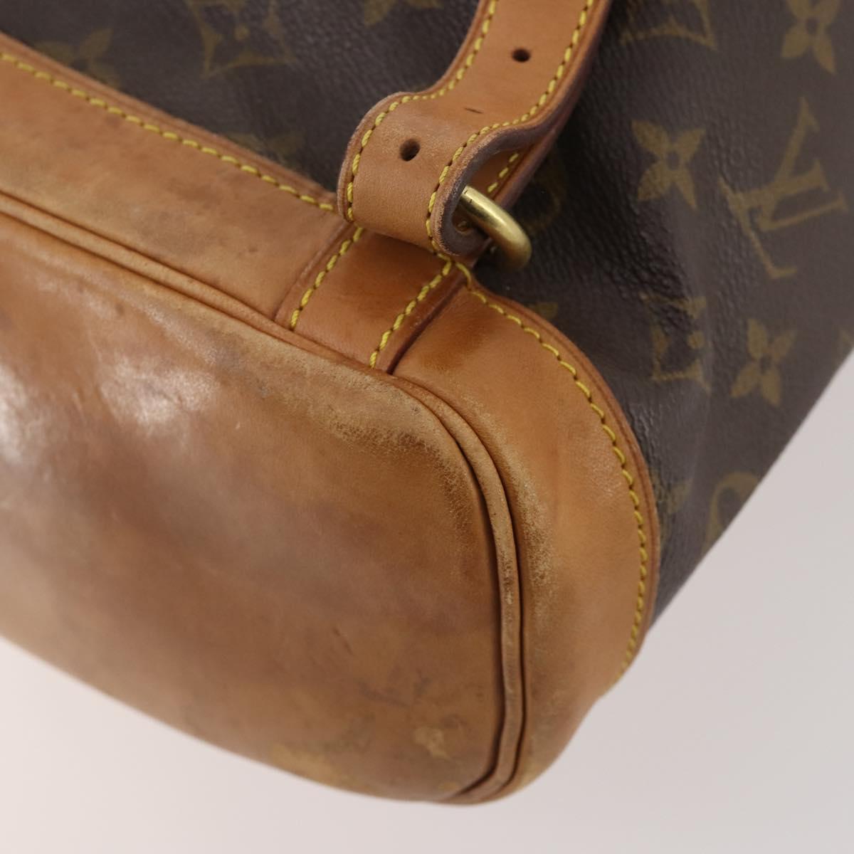 LOUIS VUITTON Monogram Montsouris MM Backpack M51136 LV Auth 171700