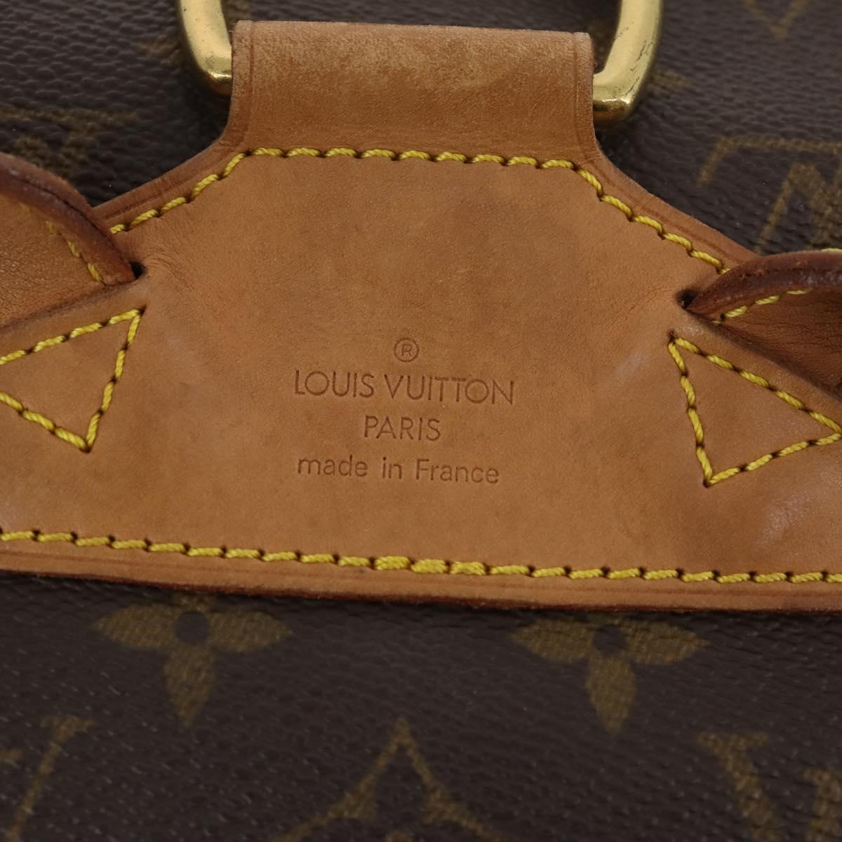 LOUIS VUITTON Monogram Montsouris MM Backpack M51136 LV Auth 171700