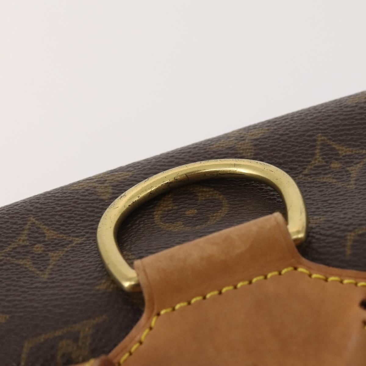 LOUIS VUITTON Monogram Montsouris MM Backpack M51136 LV Auth 171700