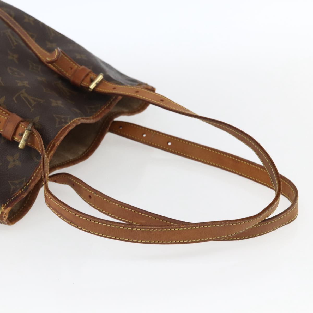 LOUIS VUITTON Monogram Bucket GM Shoulder Bag M42236 LV Auth 171701