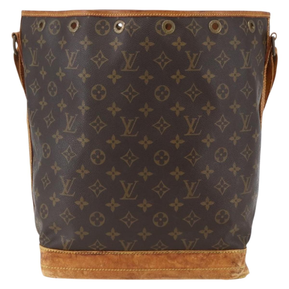 LOUIS VUITTON Monogram Noe Shoulder Bag M42224 LV Auth 171702