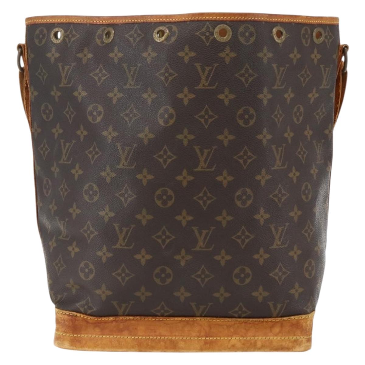 LOUIS VUITTON Monogram Noe Shoulder Bag M42224 LV Auth 171702