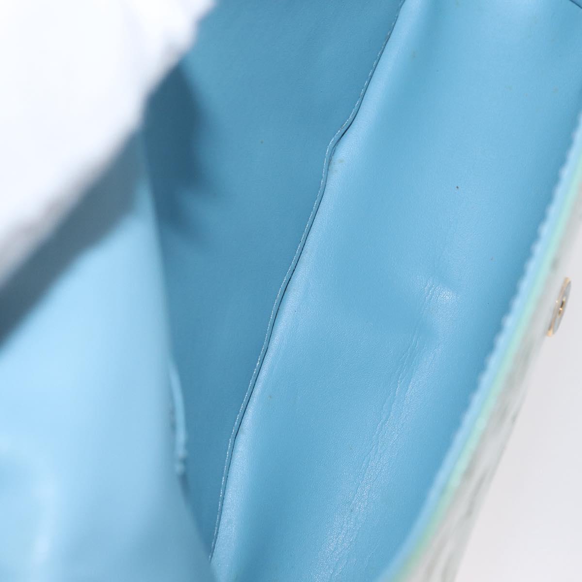 LOUIS VUITTON Monogram Vernis Thompson Street Bag Baby Blue M91009 Auth 171720
