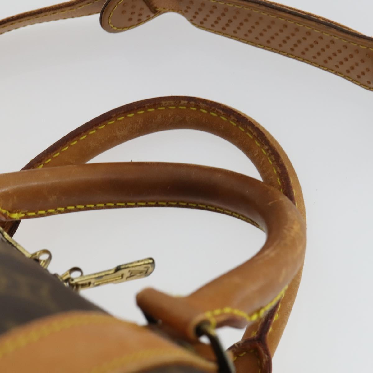 LOUIS VUITTON Monogram Keepall Bandouliere 50 Boston Bag M41416 LV Auth 171729A