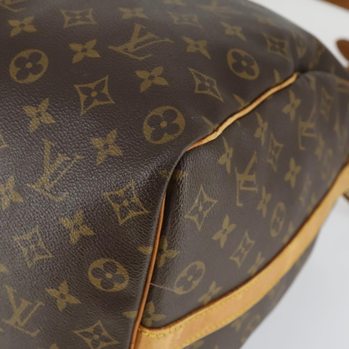 LOUIS VUITTON Monogram Keepall Bandouliere 50 Boston Bag M41416 LV Auth 171729A