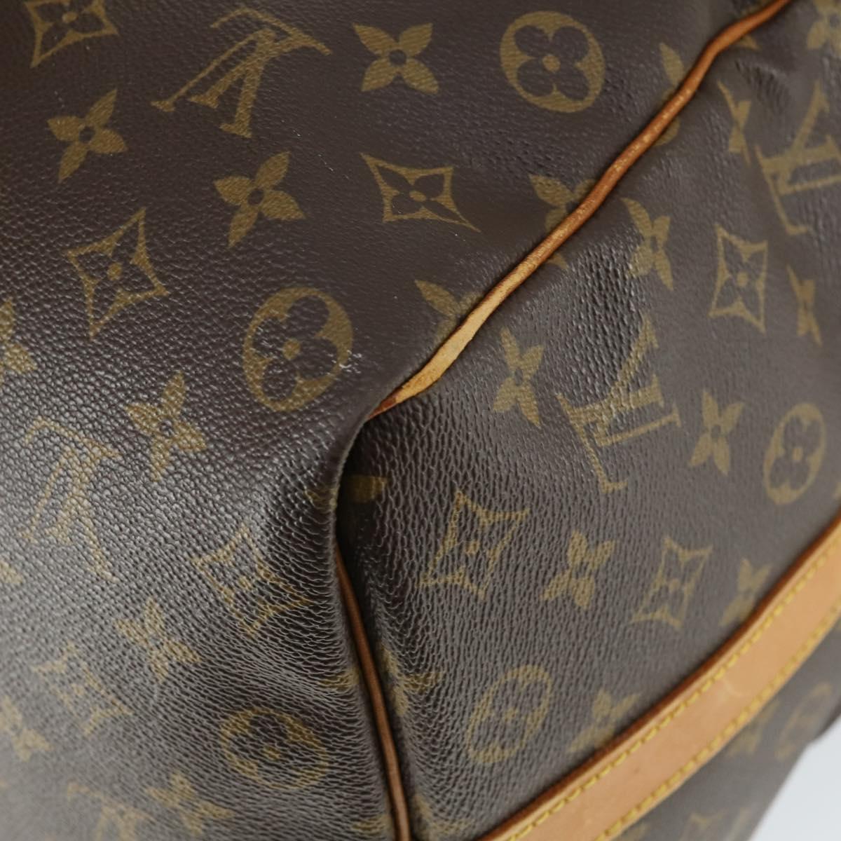 LOUIS VUITTON Monogram Keepall Bandouliere 50 Boston Bag M41416 LV Auth 171729A
